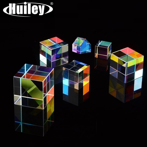 X-Cube Prism RGB Combiner Splitter Cross Dichroic Prism Decoration Physics Teaching Tools Photograph Research Educational Gift ► Photo 1/6