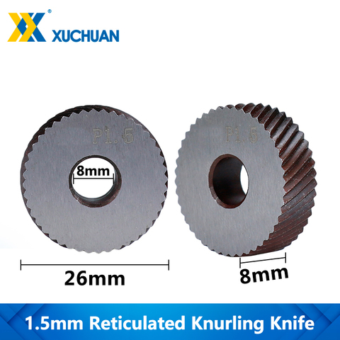 1.5mm Lathe Knurling Reticulated Knurling Wheel Inner Hole Embossing Wheel Reticulated Knurling Knife Knurling In Lathe ► Photo 1/4