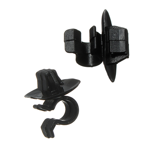 10x Bonnet Stay Clip Plastic Fastener Holder For Citroen Peugeot Vauxhall Vivaro ► Photo 1/6