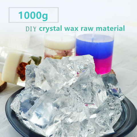 1000g transparent jelly Wax candle raw material DIY crystal candle cup handmade scented wax candle Supplies ► Photo 1/5