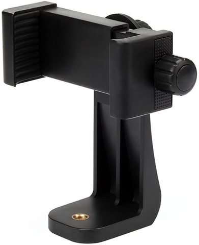 Universal Smartphone Tripod Mount Adapter, Fits all Phones, Rotates Vertical and Horizontal, Adjustable Clamp ► Photo 1/6