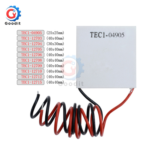 TEC1-12705 Thermoelectric Cooler Peltier TEC1-12706 TEC1-12710 TEC1-12715 SP1848 