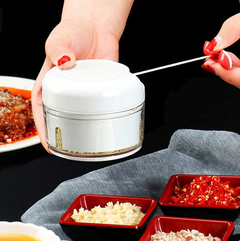 Mini Kitchen Garlic Press Vegetable Fruit Twist Shredder Manual Meat Grinder Chopper Garlic Cutter Ice Blender Chilli Grinder ► Photo 1/6