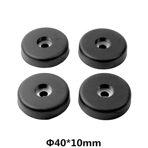 Finlemho DJ Speaker Cabinet Rubber Feet Repair Kit Accessories 40*10 For Home Theater Subwoofer Professional Mixer Audio F4010 ► Photo 1/4