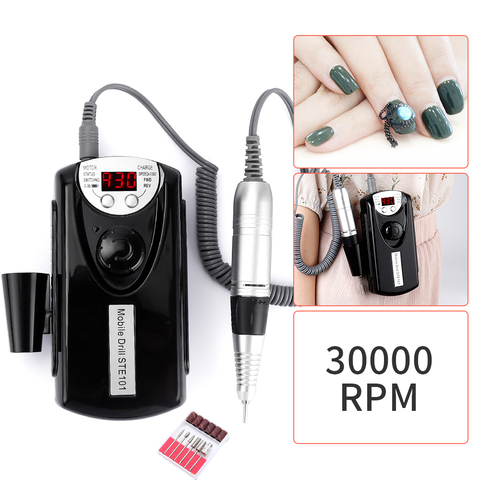 24W Electric Nail Drill Set 30000RPM Electric Nail Polishing Machine Pen Handpiece Dead Skin Removal Tool Manicure Machine ► Photo 1/6