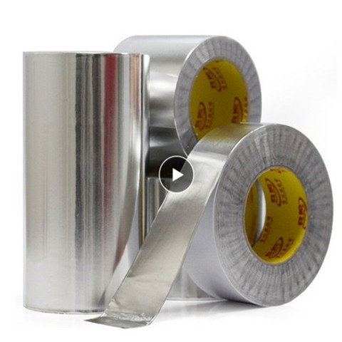 20M Aluminum Foil Tape Sealing Duct Adhesive Thermal Resist Fireproof Waterproof Heat Insulation High Temperature Resistant Tool ► Photo 1/6