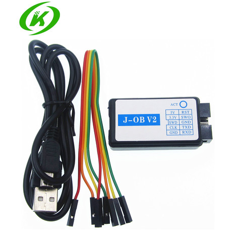 J-OB V2 JLINK OB J-LINK V8 V9 V9.3 STLINK compatible with virtual serial port ► Photo 1/4