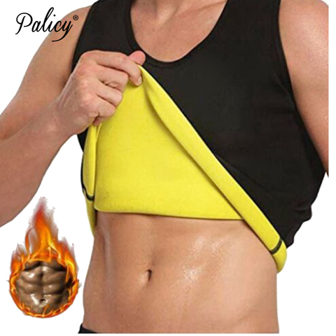 Men's Tummy Control Body Shaper 5XL Sauna Vest Neoprene Sweat Waist Trainer Tank Tops Shirt Lycra Slim Male Corset Gym Shapewear ► Photo 1/6