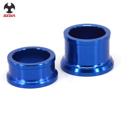 Motorcycle CNC Front Wheel Hub Spacers For YAMAHA YZ125 YZ250 YZ250F YZ450F YZ250X YZ 125 250 250F 450F 250X ► Photo 1/6