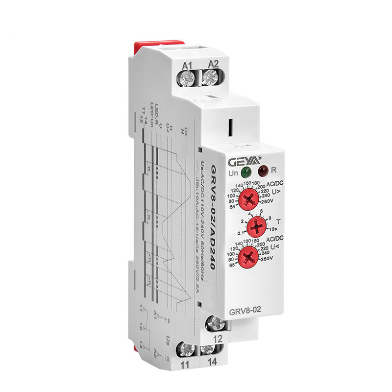 Single Phase Voltage Control Relay Over Voltage and Under Voltage ...