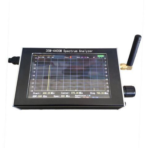 New 4.3 inch Display Handheld Spectrum Analyzer 35MHz~4.4GHz ► Photo 1/4