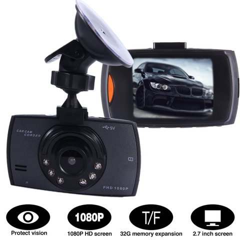 Car Dash Cam Camera Video DVR Recorder Night Vision+G-Sensor 1080P HD 2.4  LCD Car Dash Cam DVR Recorder Night Vision Video Camera G-Sensor