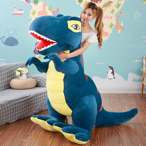 Hot Huggable Cartoon Dinosaur Plush Toys Hobbies Huge Tyrannosaurus Rex Plush Dolls Stuffed Toys For Children Boys Classic Toys ► Photo 1/6