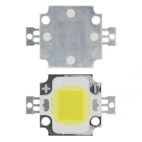 10W LED white Cold white Led chip for Integrated Spotlight 12v DIY Projector Outdoor Flood Light Super bright ► Photo 1/6