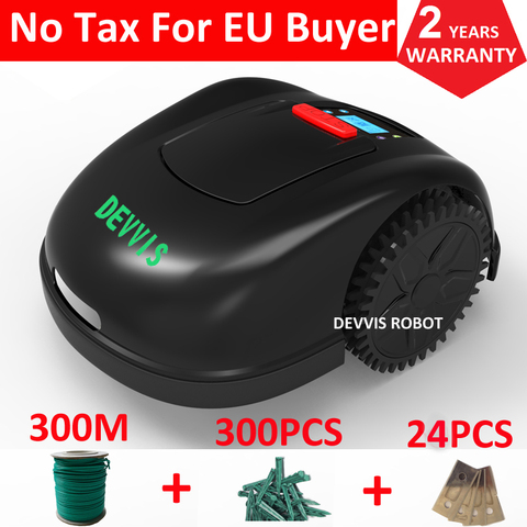 Two Year Warranty 2022 Newest DEVVIS 5th Generation Grass Mower Robot Lawn Mower E1600T For Big Lawn,Gyroscope,Smartphone WIFI ► Photo 1/6
