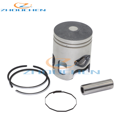 40mm piston ring 10mm kit pin ASSY  2-stroke 50cc For  jog minalli pw50 cyclomotor scooter ► Photo 1/6