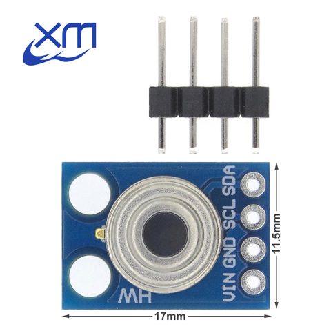 GY-906 MLX90614 MLX90614ESF non-contact Infrared Temperature Sensor Module IIC Interface IR Sensor Compatible GY906 ► Photo 1/6