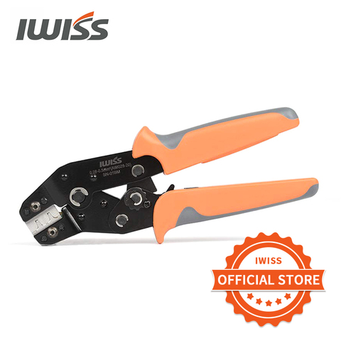 IWISS SN-01BM Ratchet Crimping Plier Crimper Tool Crimp Range 0.08-0.5mm2 (AWG: 28-20) ► Photo 1/1