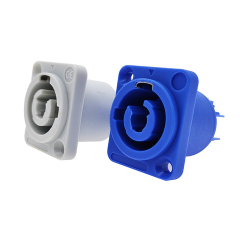 1PCS Stage Light LED Power Cable Plug socket 3 pin Panel PowerCon professional audio power plug Connector ► Photo 1/5