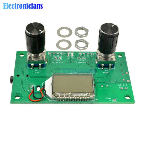 87-108MHz DSP PLL Digital Stereo FM Radio Receiver Module With Serial Control Frequency Range 50Hz-18KHz ► Photo 1/6