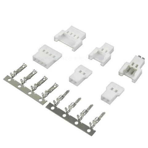 10 Set/lot 51005 51006 Micro Losi Connector 2P 3P 4P Male Female Plastic Housing with Metal Pins for RC Battery ESC Adapter ► Photo 1/4