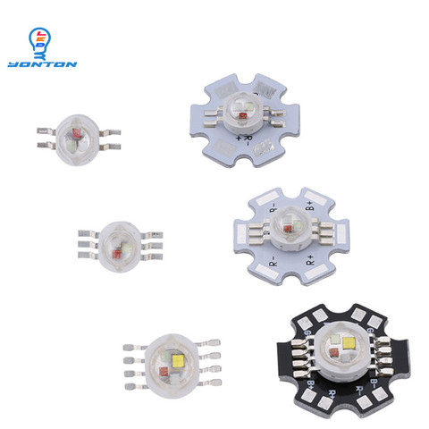 1W 3W  RGB RGBW Led 4pins 6pins 8pins High Power Led Light Chips for DIY Lighting ► Photo 1/4