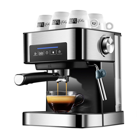 ITOP Espresso Coffee Maker Machine 20Bar Coffee Machine Semi-automatic Household Italian Coffee Maker With Steam Function ► Photo 1/6