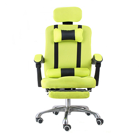 Computer chair home office chair mesh footrest chair can lie lunch break chair can be rotated lifting headrest BR-10 ► Photo 1/6