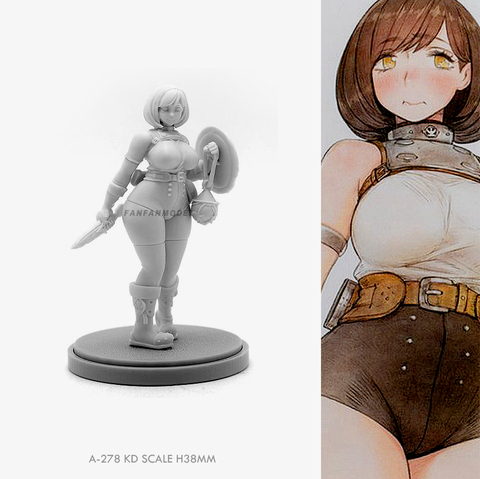 38MM Resin figure kits beauty model self-assembled A-278 ► Photo 1/1