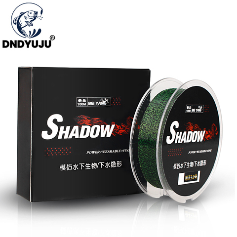 DNDYUJU 100M Invisible Fishing Line Carp Fluorocarbon Line Green/Bule Two Colors Super Strong Line Sinking Fishing Line ► Photo 1/6
