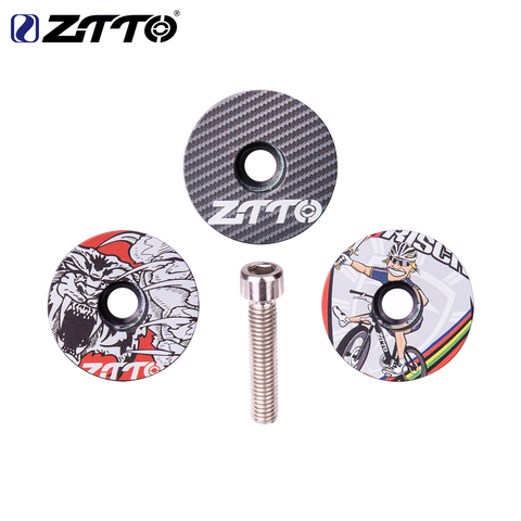 ZTTO MTB Bicycle Headset stem Cap 1-1/8