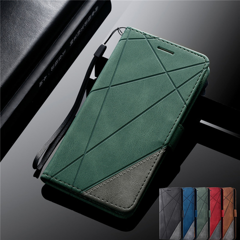 Leather Flip S7 S8 S9 S10 Plus S20 Ultra Case For Samsung Galaxy Note 8 9 10 Lite A51 A71 A81 A91 A50 A30 S A40 A20 A10 Cover ► Photo 1/6