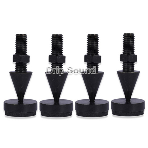 4PCS M8x42 Speaker Spike Amplifier Shockproof Isolation Stand Feet Cone Base Pads ► Photo 1/6
