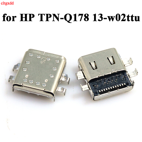 1Pcs TYPE-C usb charger port for HP TPN-Q178 13-w02ttu 13-ac 13-w 10-n pavilion x2 10-n dc charging connector port socket ► Photo 1/3