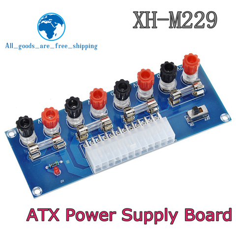 XH-M229 Desktop PC Chassis Power ATX Transfer to Adapter Board Power Supply Circuit Outlet Module 24Pin Output Terminal 24 pins ► Photo 1/6