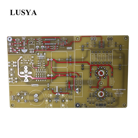 Lusya US Conrad-Johnson poetry drunk PV12L bile preamp PCB board without 12AU7 tube T1308 ► Photo 1/5