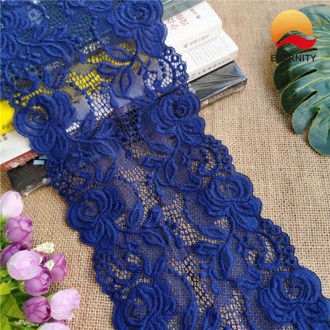 E2007 15cm Bright red latest style of thick lace for clothing edge decoration ► Photo 1/6