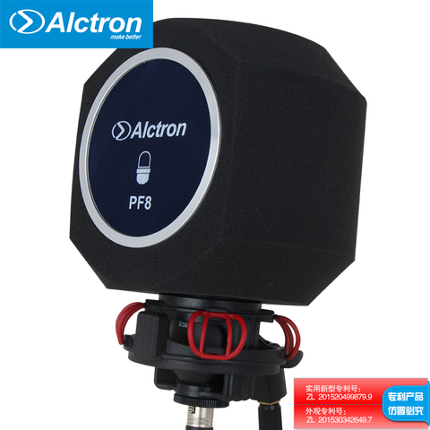 Hot Sell Alctron Simple Studio Mic Screen Acoustic Filter Recording Mic Pop Filter Mic Cover Noise Reduction Wind Shield Foam ► Photo 1/6