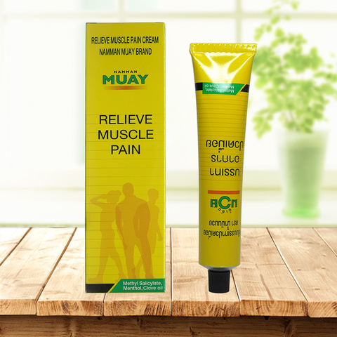 MUAY balm ointment pain relax balm relief plaster knee pain body muscle fatigue relieve pain and inflammation boxing champion ► Photo 1/6