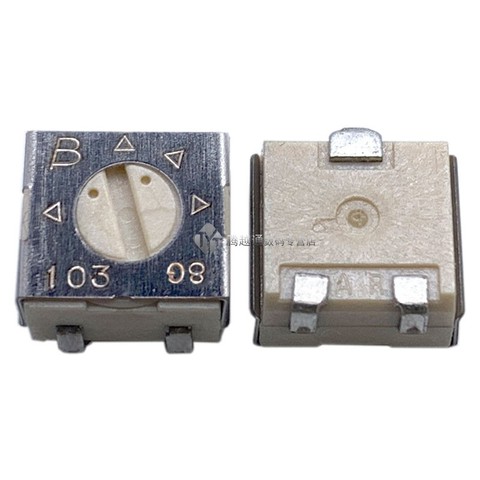 Original 3314J-1 SMD trimmer potentiometer adjustable resistance 1K 2K 5K 10K 20K 50K 100K 200K 500K 1M ► Photo 1/2