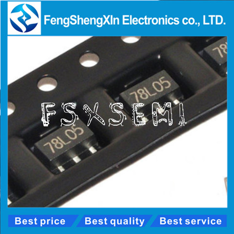 100pcs/lot New 78L05 SOT89 7805 Voltage regulator triode ► Photo 1/1