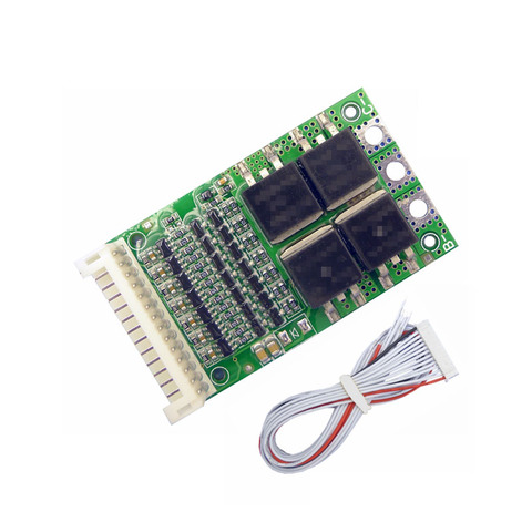 BMS 6S 7S 8S 9S 10S 11S 12S 13S 4.2V 25A Adjustable BMS Lithium Li-ion 18650 Battery Pack Protection Circuit Module PCB PCM ► Photo 1/6