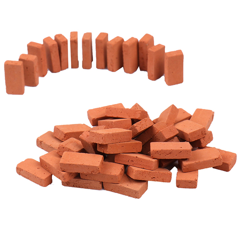 50PCS 1/16 miniature simulation brick diy sand table diorama landscape scenery ► Photo 1/6