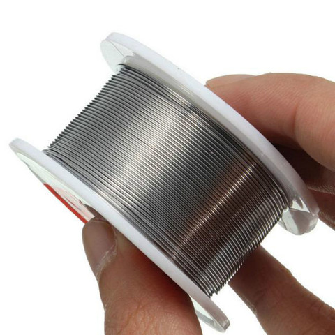 NEW 50G 0.5/0.6/0.8/1 63/37 FLUX 2.0% 45FT Tin Lead Tin Wire Melt Rosin Core Solder Soldering Wire Roll No-clean ► Photo 1/6