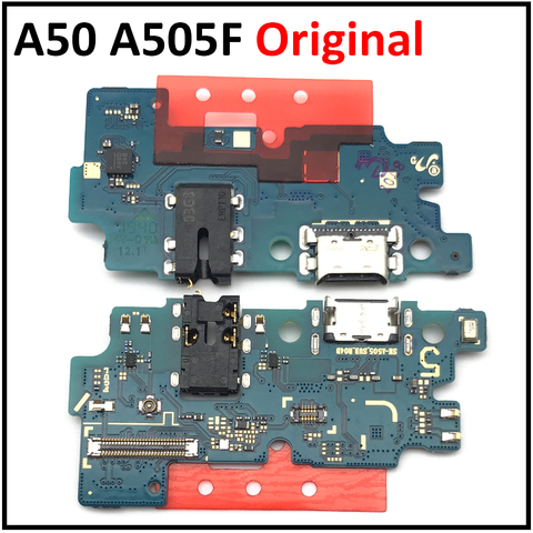 For Samsung A50 A505F  Micro USB Charger Dock Connector Charging Port Microphone Flex Cable Replacement Parts ► Photo 1/1