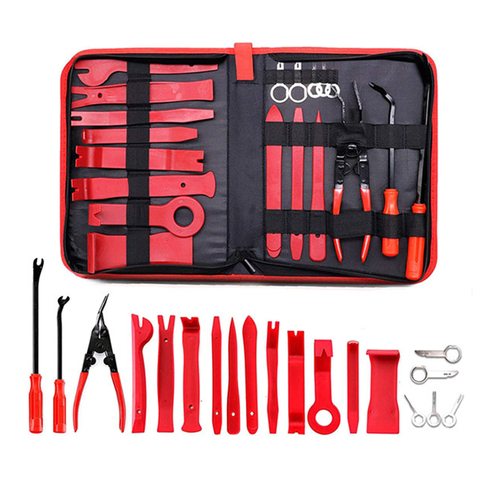 11/13/19/38pcs Car Hand Tool Set Door Panel Removal Tool Multifunction Removal Tool Kit Car Panel Tool Panel Repair Pry Tools ► Photo 1/6