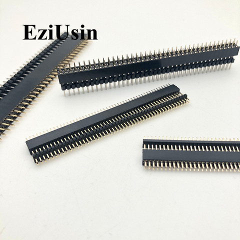 2 Pairs 2x40p/50p Double Row Male Female 2.54/2.0/1.27mm Breakable Pin Header PCB JST Connector Strip for Arduino DIY ► Photo 1/4