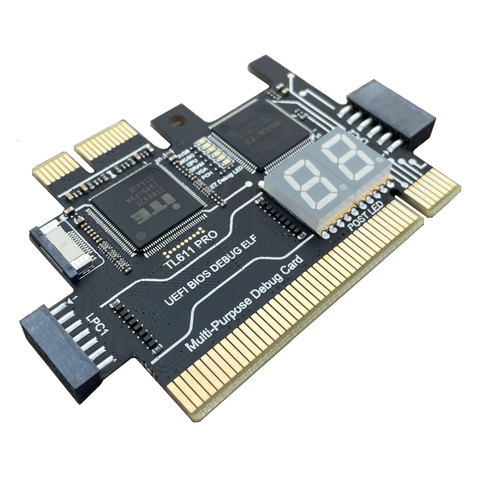 Universal Laptop and PC PCI PCI-E mini PCI-E LPC motherboard Diagnostic Test Analyzer Tester Debug Cards for Laptop Desktop ► Photo 1/4