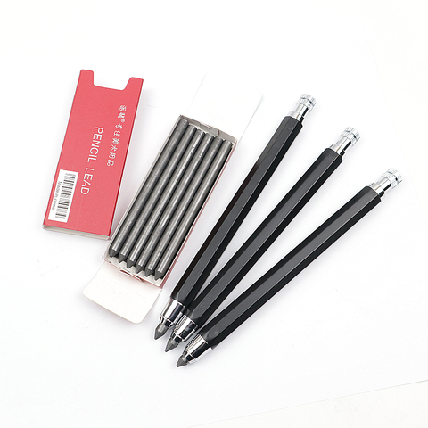 Buy Online Mechanical Pencil 5 6mm Hb 2b 4b 6b 8b Graffiti Drafting Scanning Automatic Pencils For Professional Painting Writing Supplies Alitools