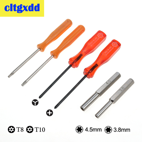 cltgxdd Security Screwdriver set 3.8mm 4.5mm For N64 Gameboy For PS3 PS4 Phone Laptop Repairing Screw Driver T10 T8 Y cross Type ► Photo 1/6